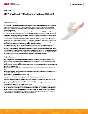 SJ3560 Datasheet PDF 3M