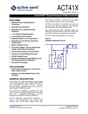 ACT411 Datasheet PDF Active-Semi, Inc