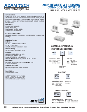 LHA10TRA Datasheet PDF Adam Technologies, Inc.