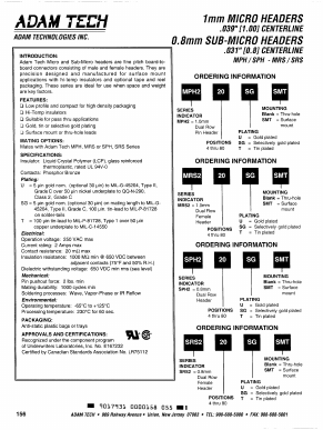 MRS251T Datasheet PDF Adam Technologies, Inc.