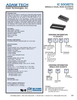 ICS635T Datasheet PDF Adam Technologies, Inc.