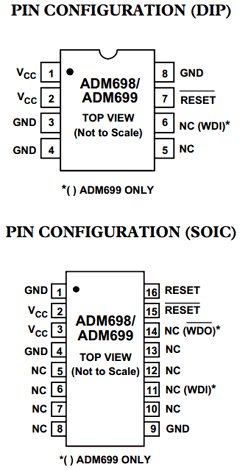 ADM698ARZ Datasheet PDF Analog Devices