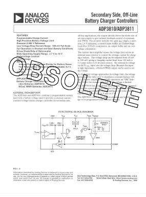 ADP3810 Datasheet PDF Analog Devices