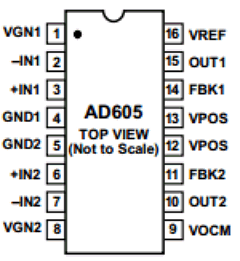 AD605ARZ-RL7 Datasheet PDF Analog Devices