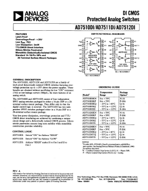 AD7510DIKP-REEL Datasheet PDF Analog Devices