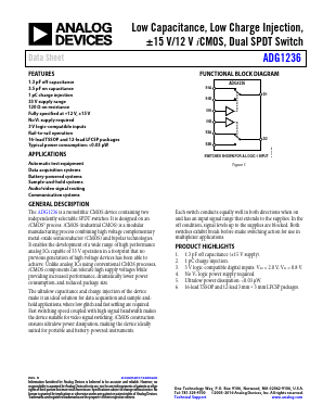 ADG1236 Datasheet PDF Analog Devices