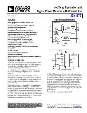ADM1175 Datasheet PDF Analog Devices