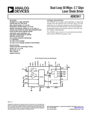 ADN2841 Datasheet PDF Analog Devices