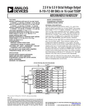 AD5328 Datasheet PDF Analog Devices