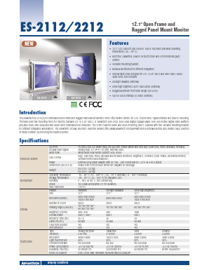 ES-2112V-VXM-HE Datasheet PDF Advantech Co., Ltd.