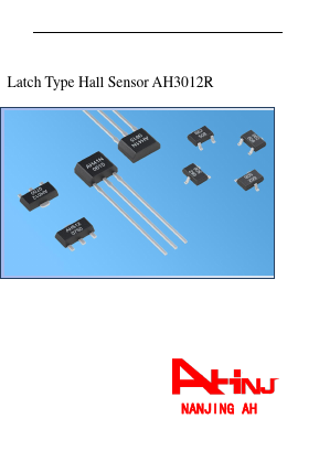 AH3012R Datasheet PDF NANJING AH ELECTRONICS CO., LTD