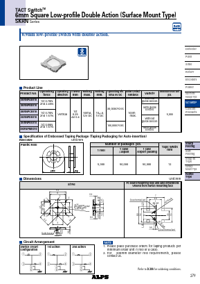SKRNPCE010 Datasheet PDF ALPS ELECTRIC CO.,LTD.