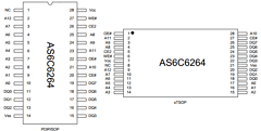 AS6C6264-55SCN Datasheet PDF Alliance Semiconductor