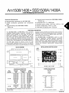 AM1508L8 Datasheet PDF Advanced Micro Devices