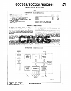 IN80C321-1 Datasheet PDF Advanced Micro Devices
