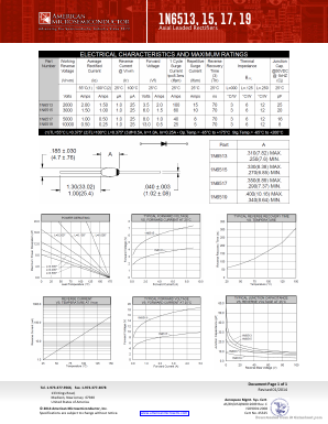 1N6513 Datasheet PDF American Microsemiconductor