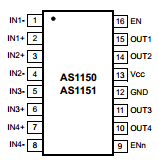 AS1151-T Datasheet PDF austriamicrosystems AG