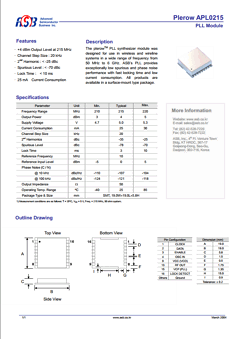 APL0215 Datasheet PDF ASB Inc