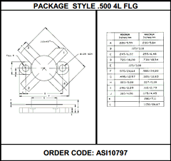ASI10797 Datasheet PDF Advanced Semiconductor