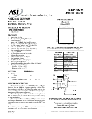AS8ER128K32Q-15/IT Datasheet PDF Austin Semiconductor