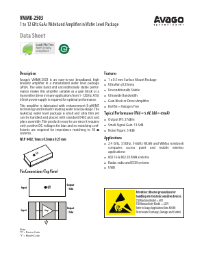 VMMK-2503-BLKG Datasheet PDF Avago Technologies
