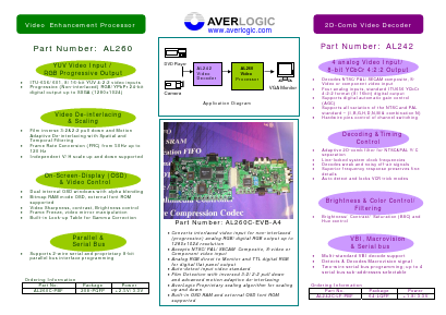 AL242 Datasheet PDF AverLogic Technologies Inc