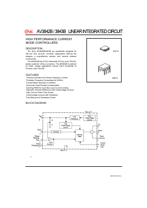 AV3842B Datasheet PDF Avic Technology