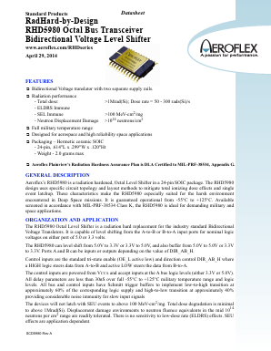 RHD5980-201-2S Datasheet PDF Aeroflex Corporation