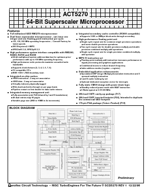 5270 Datasheet PDF Aeroflex Corporation