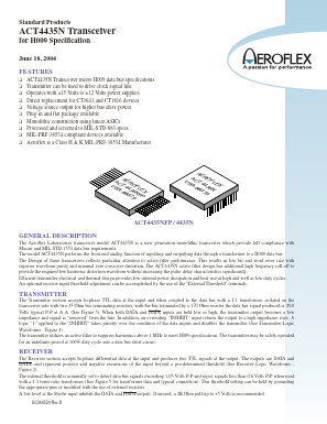 ACT4435N-FP Datasheet PDF Aeroflex Corporation