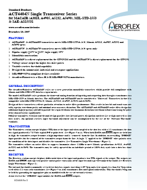 ACT4404N-2 Datasheet PDF Aeroflex Corporation