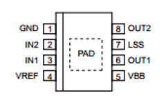 A4950ELJTR-T Datasheet PDF Allegro MicroSystems