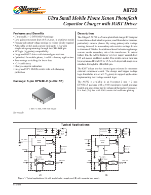 A8732EEETR-T Datasheet PDF Allegro MicroSystems