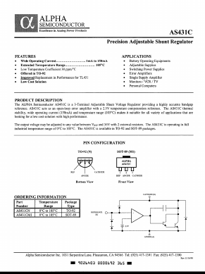 AS431CN Datasheet PDF Alpha Industries