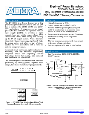 EV1380QI Datasheet PDF Altera Corporation
