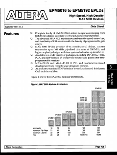 EPM5032 Datasheet PDF Altera Corporation
