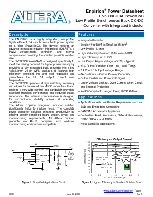 EN5339QI Datasheet PDF Altera Corporation