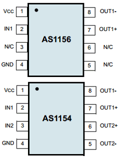 AS1156-BSOT Datasheet PDF austriamicrosystems AG