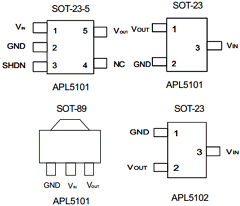 APL5101-13A Datasheet PDF Anpec Electronics