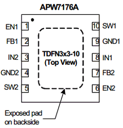 APW7176AQBI Datasheet PDF Anpec Electronics