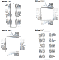 AT89S52-33AC Datasheet PDF Atmel Corporation