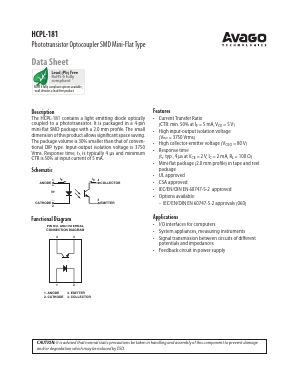 HCPL-181-06AE Datasheet PDF Avago Technologies