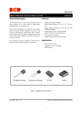 G78I Datasheet PDF BCD Semiconductor