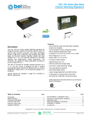 PSC158-9IRG Datasheet PDF Bel Fuse Inc.