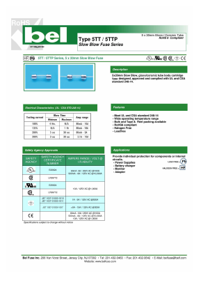 5TT1-R Datasheet PDF Bel Fuse Inc.