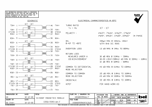 S558-5999-AA-F Datasheet PDF Bel Fuse Inc.
