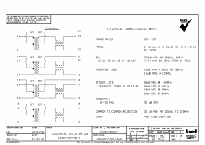 S558-5999-AZ-F Datasheet PDF Bel Fuse Inc.
