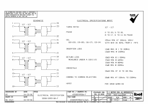 S558-5999-BA-F Datasheet PDF Bel Fuse Inc.