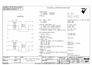 S558-5999-Z5-F Datasheet PDF Bel Fuse Inc.