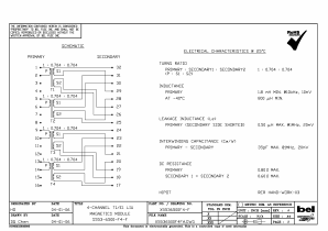 S553-6500-F4-F Datasheet PDF Bel Fuse Inc.